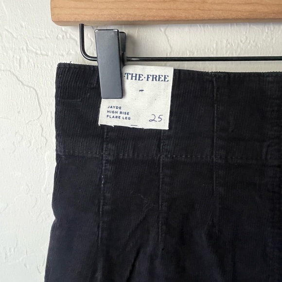 NWT Free people We the free Jayde high rise corduroy flare pants 25 - Picture 10 of 13